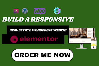 build a real estate website, idx website with wordpress for a real estate agency
