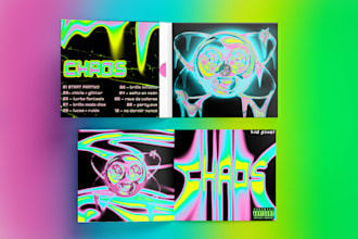 design creative album cover and cd artwork