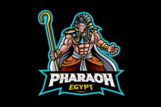 design new sphinx sport mascot logo design service