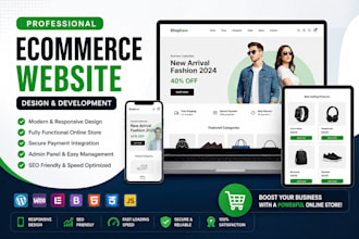 build online ecommerce store