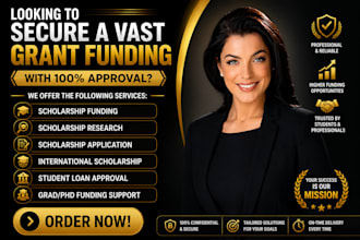 find scholarship grants, funding proposals, and applications
