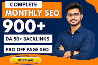 do monthly off page SEO service using authority white hat dofollow backlink