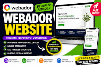 do webador website design, webador redesign and hostinger website design