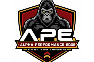 design luxury gorilla logo with free unlimited revisions