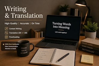 write articles and translate