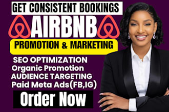 market and promote your airbnb listing airbnb SEO airbnb marketing for bookings