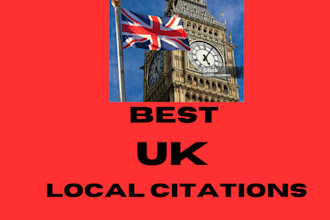 list your business manually on top UK local citations and directories