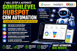 setup gohighlevel automation hubspot automation crm automatio ai agent