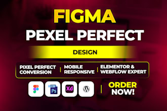 convert figma to wordpress, elementor, webflow or squarespace