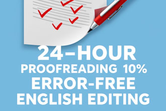 proofread and edit your document