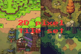 top down isometric pixel art,pixel art background,pixel tileset pixel animation