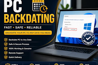 backdate you pc date and time
