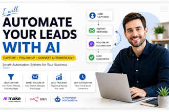 build ai lead capture and follow up automation system for your business