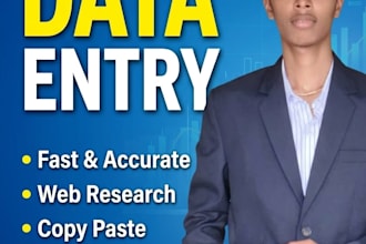 data entry and ms exel word
