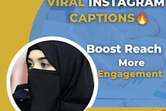 write viral instagram captions and scroll stopping hooks