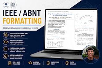 format your thesis, dissertation or paper in ieee or abnt style