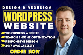 do wordpress website, wordpress blog website development as wordpress developer