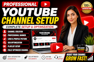 youtube channel setup pro