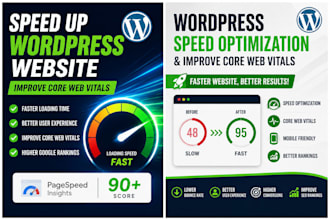 optimize wordpress website speed and google page speed score