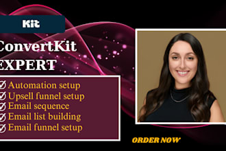 set up convertkit email automation funnels convertkit newsletter