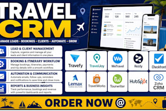 setup travel crm wetravel rezdy checkfront lemax xola fareharbor bokun zaui xola