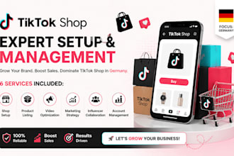 set up and manage your germany tiktok shop listings ads  shopify