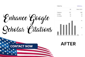research and format google scholar citations for report and white paper