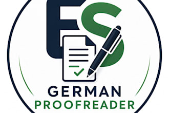 proofread and correct your german text quickly