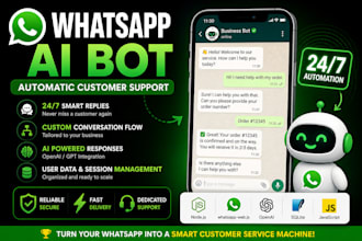 bot de atendimento automático para whatsapp