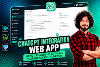gpt 4 api chatbot secure ai driven chatgpt integration web app react js node js
