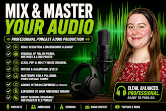 mix and master podcast to your specifications