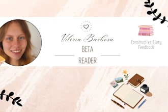 provide constructive and in depth feedback to improve your story