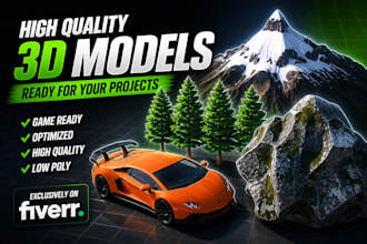 do 3d objects and thumbnails