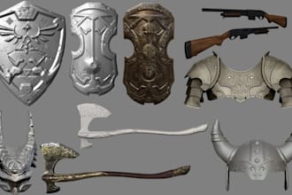 print and paint 3d cosplay armor 3d mask helmet 3d accessories for 3d printing