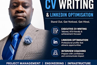 rewrite your project management or engineering CV and linkedin profile
