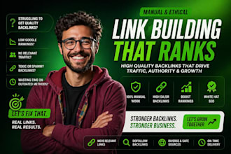 do manual blogger outreach for niche relevant backlinks