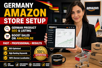 do germany amazon store setup, german amazon product SEO, germany amazon listing