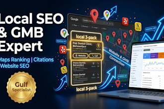 do local SEO and gmb optimization for saudi arabia and uae
