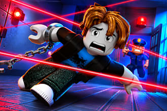 make professional roblox youtube thumbnail for you