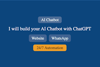 create a custom ai chatbot for customer support automation