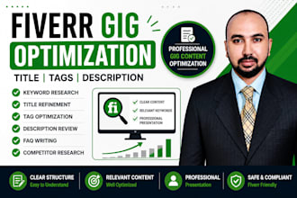 optimize your fiverr gig for better visibility and SEO