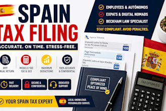 file your spain tax return irpf renta modelo 100 130 303