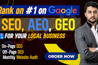 do off page, aeo , GEO, and local SEO , for ai search