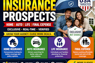generate insurance leads for home life auto final expense