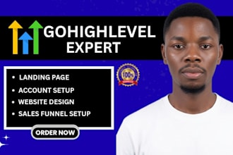 gohighlevel website, gohighlevel landing page go high level