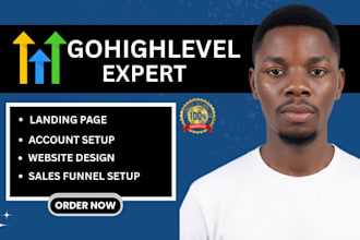 gohighlevel website, gohighlevel landing page go high level