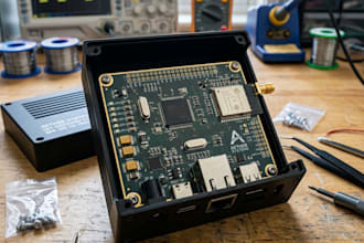 l build pcb design with custom enclosure
