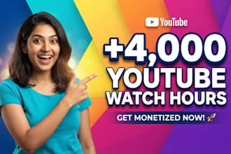 grow up new 4000 youtube watch hours organically