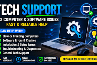 troubleshoot and fix your PC or software problems