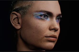 design cinematic metahuman, ultra realistic metahuman character in unreal engine